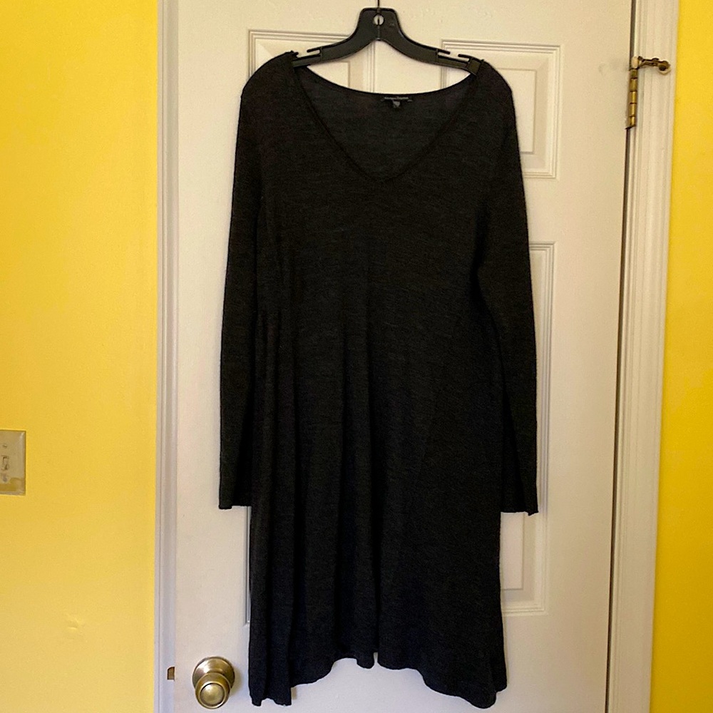 Eileen Fisher Merlino wool dress.